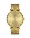 ティソット レディース 腕時計 アクセサリー Everytime Watch, 40mm Gold