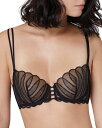 アンプリシット レディース ブラジャー アンダーウェア Taboo Demi Cup Bra Black