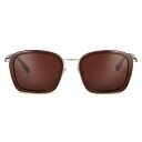 アレキサンダー・マックイーン メンズ サングラス・アイウェア アクセサリー Mq0355s Sunglasses Silv Brown 002
