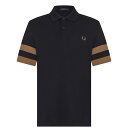 ショッピングフレッドペリー フレッドペリー メンズ Tシャツ トップス Bold Tip Polo Shirt Black 102