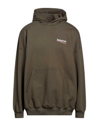 【送料無料】 <strong>バレンシアガ</strong> メンズ <strong>パーカー</strong>・スウェット フーディー アウター Hooded sweatshirt Military green