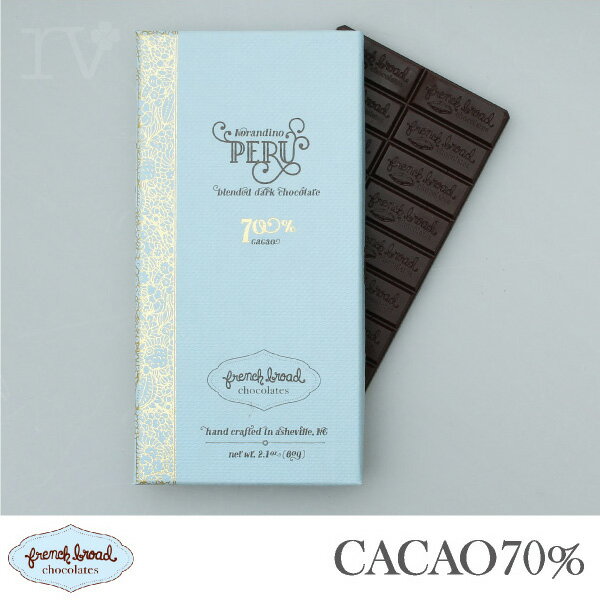 French Broad chocolates（フレンチブロード）/ ペルーブレンドダーク…...:re-vision:10004924