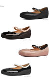 【FitFlop2014AW】FF2byFitFlopフィットフロップエフポップメリージェーン2014秋冬モデル【F-POPMARYJANEパンプスレディースぺたんこ靴シューズコンフォート黒ローヒールゴールドストラップ秋の新作疲れにくい疲れない歩きやすい痛くない】