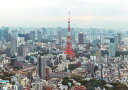絵画風 壁紙ポスター (はがせるシール式) 東京タワー 風景...