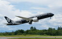 絵画風 壁紙ポスター (はがせるシール式) ニュージーランド航空 NZ ボーイング 787-9 ドリームライナー 次世代中型ジェット旅客機 BOEING キャラクロ B787-034W2 (ワイド版 603mm×376mm) 建築用壁紙+耐候性塗料 インテリア