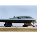 絵画風 壁紙ポスター (はがせるシール式) ステルス 爆撃機 B-2 スピリット アメリカ 空軍 グラマン キャラクロ UAST-003A1 (A1版 830mm×585mm)