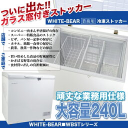 【送料無料】冷凍庫 業務用 大容量 240L 冷凍ストッカー ガラス窓付き フリーザー 冷凍ショーケース 業務用冷凍庫 大型 7段階調節 1年保証 貯蔵 店舗用 ###ガラスストッカ250-G###