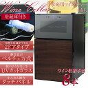 【送料無料】ワインセラー 2ドア 冷蔵庫付き 8本収納/69L ペルチェ方式 UVカットガラス 木目調 デジタル表示 LED 庫内点灯 照明 左開き 静音設計 低振動 低騒音 低消費電力 ワインクーラー 温度調節 冷却方式 温度管理 ###ワインセラBCWH69☆###