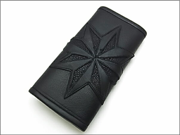 yB.W.L. rEH[U[zOEHbg/W922 North Star Wallet E BK Stingray (SPIDER Snap But..