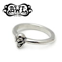 【BWL/ビルウォールレザー】リング/R341:X-Small Skull Ring★REAL DEAL