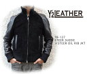【Y'2 LEATHER/ワイツーレザー】レザージャケット/TB-127_STEER SUEDE × STEER OIL RIB JKT★REAL DEALY'2 LEATHER/ワイツーレザー/Y2/ワイツー/ハーレー/バイカー/アメカジ