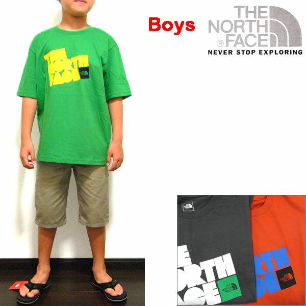 THE NORTH FACE/ザ・ノースフェイス/キッズ/Tシャツ/子供/BOYS TIME OUT TEE/ジュニア/ボーイズ　タイムアウト　ティーシャツ/半袖