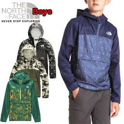 <strong>ノースフェイス</strong> キッズ ジャケット アウター <strong>在庫処分</strong> 薄手 THE NORTH FACE BOYS NOVELTY FANORAK ウィンドブレーカー 売れ筋アイテム