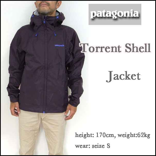 Patagonia /パタゴニア/トレントシェル　ジャケット/メンズ/#83801/Men's TORRENT SHELL Jacket/(526)GNY/ウィンドブレーカー/マウンテンパーカー/レインコート【smtb-M】【YDKG-m】