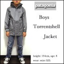 Patagonia/パタゴニア/キッズ/ボーイズ トレントシェル ジャケット/NKL(744)/ジュニア/子供/#64310/Boys Torrentshell Jacket/マウンテンパーカー/レインウェアー/アウター/送料無料【smtb-M】【YDKG-m】