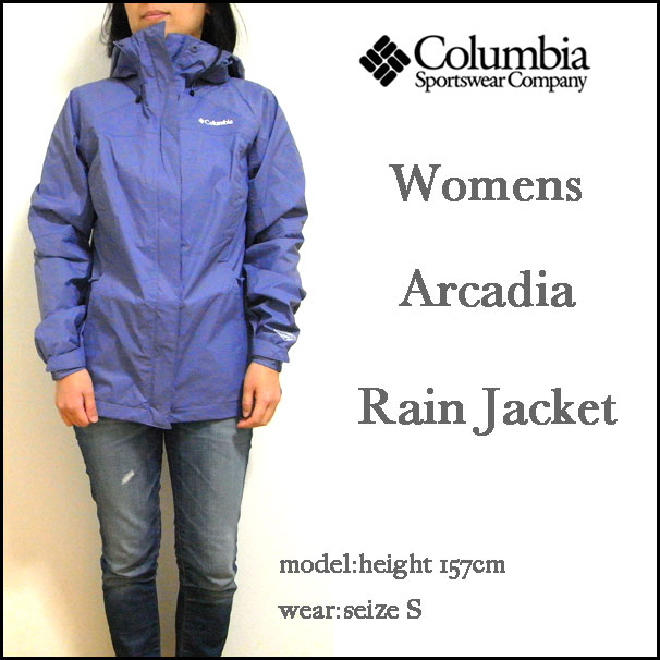 Columbia/コロンビア/レディース/マウンテンパーカー/ジャケット/Womens Arcadia Rain Jacket/パープル/ウィメンズ/レインジャケット/RL2111【YDKG-m】