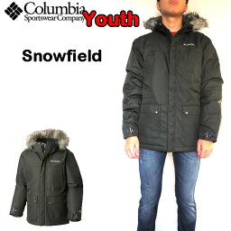 <strong>コロンビア</strong> ジャケット <strong>キッズ</strong> アウター Columbia Youth Snowfield Jacket 中綿 男の子 女の子 セール WY0020
