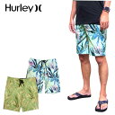 HURLEY ハーレー サーフパンツ メンズ 水着 PHANTOM JJF MAPS BOARD SHORT ボードショーツ