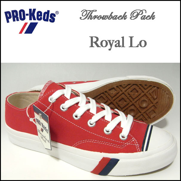 Pro-Keds/プロケッズ/ローカット　スニーカー/ロイヤル/Throwback Pack Royal Lo/レッド(赤)/スロウバック/PMC44092