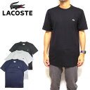 LACOSTE ラコステ Tシャツ メンズ ULTRA DRY T ピケ 速乾性 TH9629