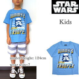 <strong>Tシャツ</strong> キッズ 子供 <strong>スターウォーズ</strong> キャラクター KIDS Little Troomom STAR WARS ストームトルーパー 男の子