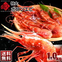 特大3Lサイズ!ボタンエビ 1.0kg(500g×2)(オス)18-22尾【送料無料】水揚げ後スピード凍結!1尾1尾が特大サイズで食べ応え抜群!牡丹海老 北海道 刺身 ボタンエビ 特大 えび 海老 トヤマエビ