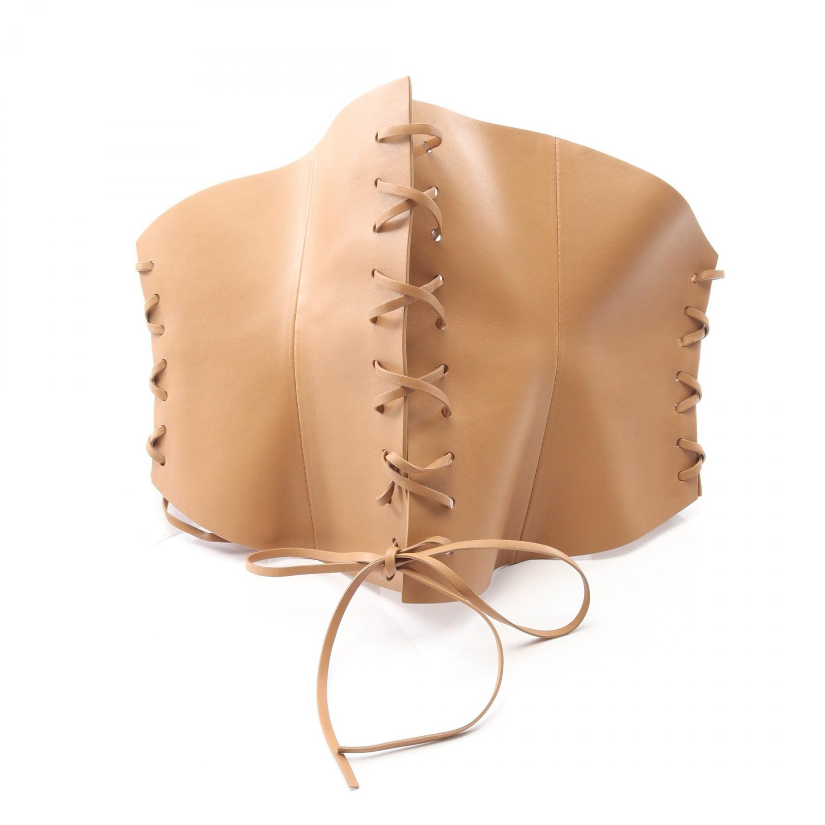 ディオール Dior D-Lace ベルト 衣料品 レザー ベージュ系 B0103CGDK34U80 【中古】