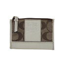 COACH コーチ シグネチャー キーリング付 コインケース 41568 ブラウン 【中古】 3