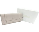 Chloe/クロエ レザー 二つ折り長財布 中古 送料無料