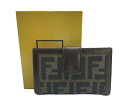 FENDI ズッカ がま口2つ折り財布 中古 送料無料