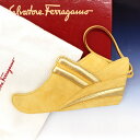 良好◆Salvatore Ferragamo サルヴァトーレ フェラガモ コインケース&チャーム◆ イエロー/2003/銀座店オープン記念/レディース/服飾小物【中古】
