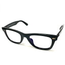 良好◆Ray-Ban レイバン ウェイファーラー RB2140 サングラス◆替えレンズ有/black /黒/ブラック/メンズ/服飾小物/KI1004【中古】