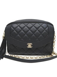 シャネル 19A美品！19Pタッセル付マトラッセショルダー23 CHANEL