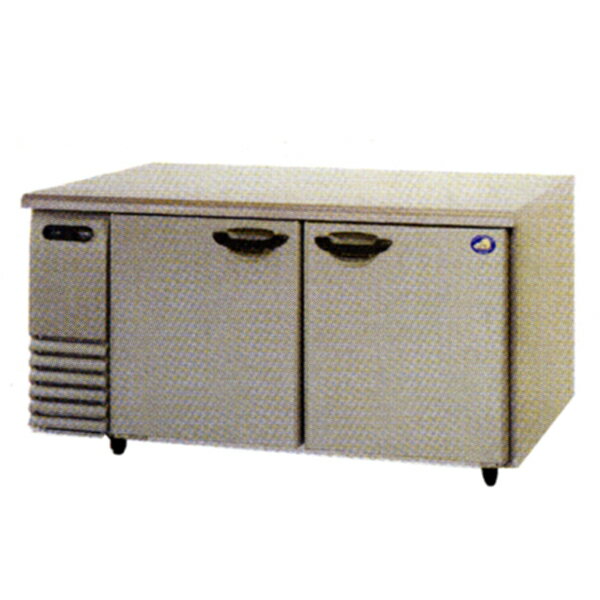 新品：パナソニック(旧サンヨー)　テーブル型冷凍庫(コールドテーブル)センターピラーレスタイプ SUF-G1571SA
