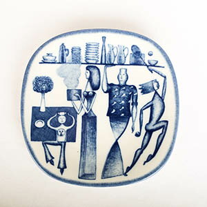 Rorstrand/ロールストランド　250th Anniversary plate/生誕250周年記念プレート【Antique/アンティーク】【Vintage/ヴィンテージ】【北欧】
