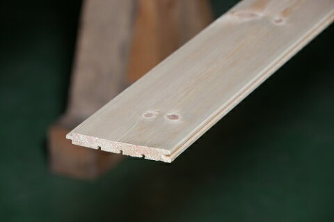 パイン 羽目板 兼 床板 12ミリ 長さ3900ミリ　Aグレード　糸面本実加工　無塗装　壁材 腰板 床材 おすすめ DIY 無垢 パイン材 SETRA社製 スウェーデン 欧州赤松 フローリング 木材