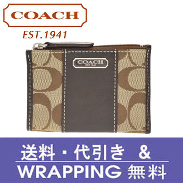 【COACH】コーチ・コーチ　小銭入れ　カーキ/マホガニー42191　SKHMA【送料無料】