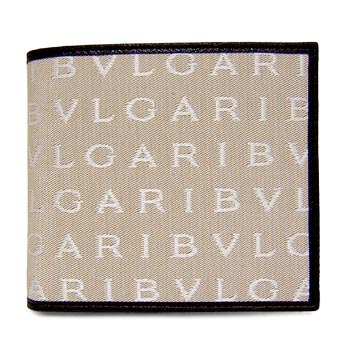 【BVLGARI】ブルガリ　財布 ブルガリ　二つ折り財布（小銭入れ付）ベージュ　30583-A280【送料無料】