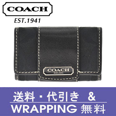 【COACH】コーチ・コーチ　6連キーケース　ブラック42185　SBKBK【送料無料】