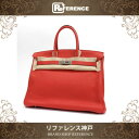 HERMES エルメス バーキン35 ハンドバッグ トリヨンクレマンス ブーゲンビリア シルバー金具 N刻 2010年製造 新品同様 【中古】 KK