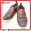 RED WING レッドウィング 8145 サイドゴア レザー レザーシューズ 革(レザー) 茶色 ブラウン メンズ【中古】