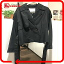 LE CIEL BLEU ルシェルブルー アウター レディースアパレル ショート丈 トレンチコート ブラック レディース 未使用【中古】