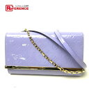 LOUIS VUITTON ルイヴィトン M90115 ハンドバッグ ショルダーバッグ クラッチ・アナ モノグラム・ヴェルニ 2wayバッグ パテントレザー リラ ライトパープル系 レディース【中古】