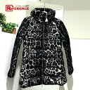 MONCLER モンクレール アウター トルセッテ レオパード アパレル ダウンコート グレー系 レディース 未使用【中古】