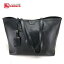 PRADA プラダ 1BG038 トートバッグ ポーチ付き メンズ レディース ショルダーバッグ レザー/ ブラック レディース【中古】