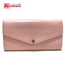 LOUIS VUITTON ルイヴィトン M61394 長財布 ポルトフォイユ サラ エピ 二つ折り財布(小銭入れあり) エピレザー ローズナクレ レディース【中古】