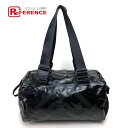 CHANEL シャネル スポーツ CC トートバッグ ハンドバッグ ショルダーバッグ ナイロンキャンバス レディース ブラック 【中古】