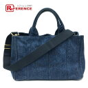 PRADA v_ B1877B DENIM(fj) Jip V_[obO g[gobO 2wayobO Rbgfj fB[X fju[ yÁz