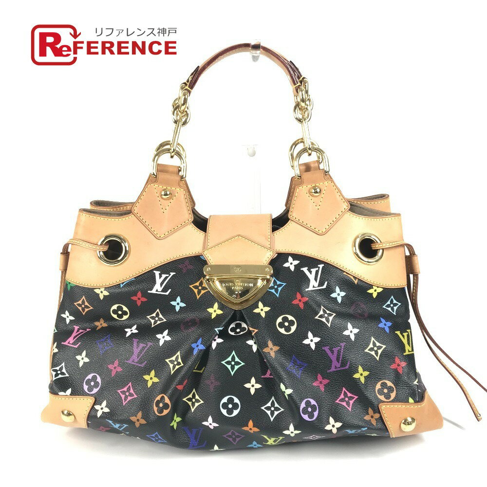 LOUIS VUITTON ルイヴィトン M40124 モノグラムマルチカラー ウルスラ カバン 肩掛け トートバッグ ショルダーバッグ モノグラムマルチカラーキャンバス ユニセックス ノワール ブラック 【中古】