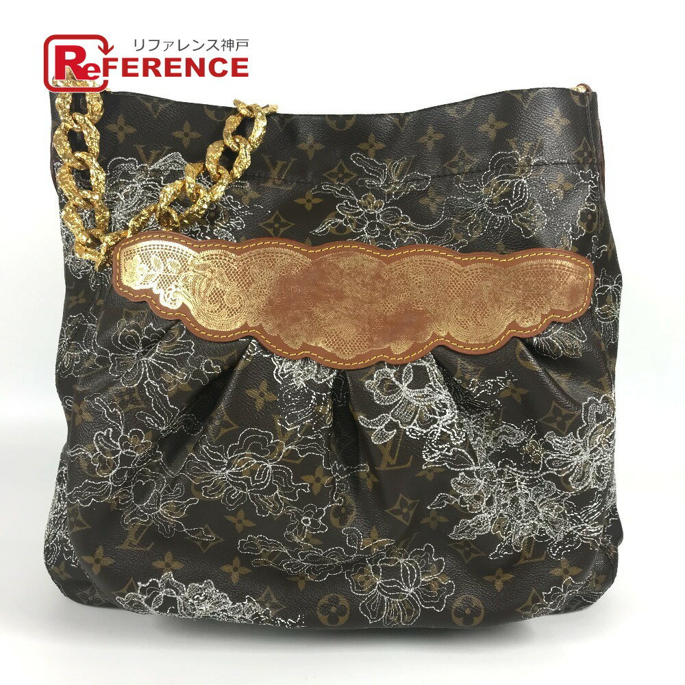 LOUIS VUITTON ルイヴィトン M95406 モノグラムダンテェル フェルセン カバン 肩掛け トートバッグ チェーンバッグ ショルダーバッグ モノグラムキャンバス ユニセックス アルジャン ホワイト 【中古】